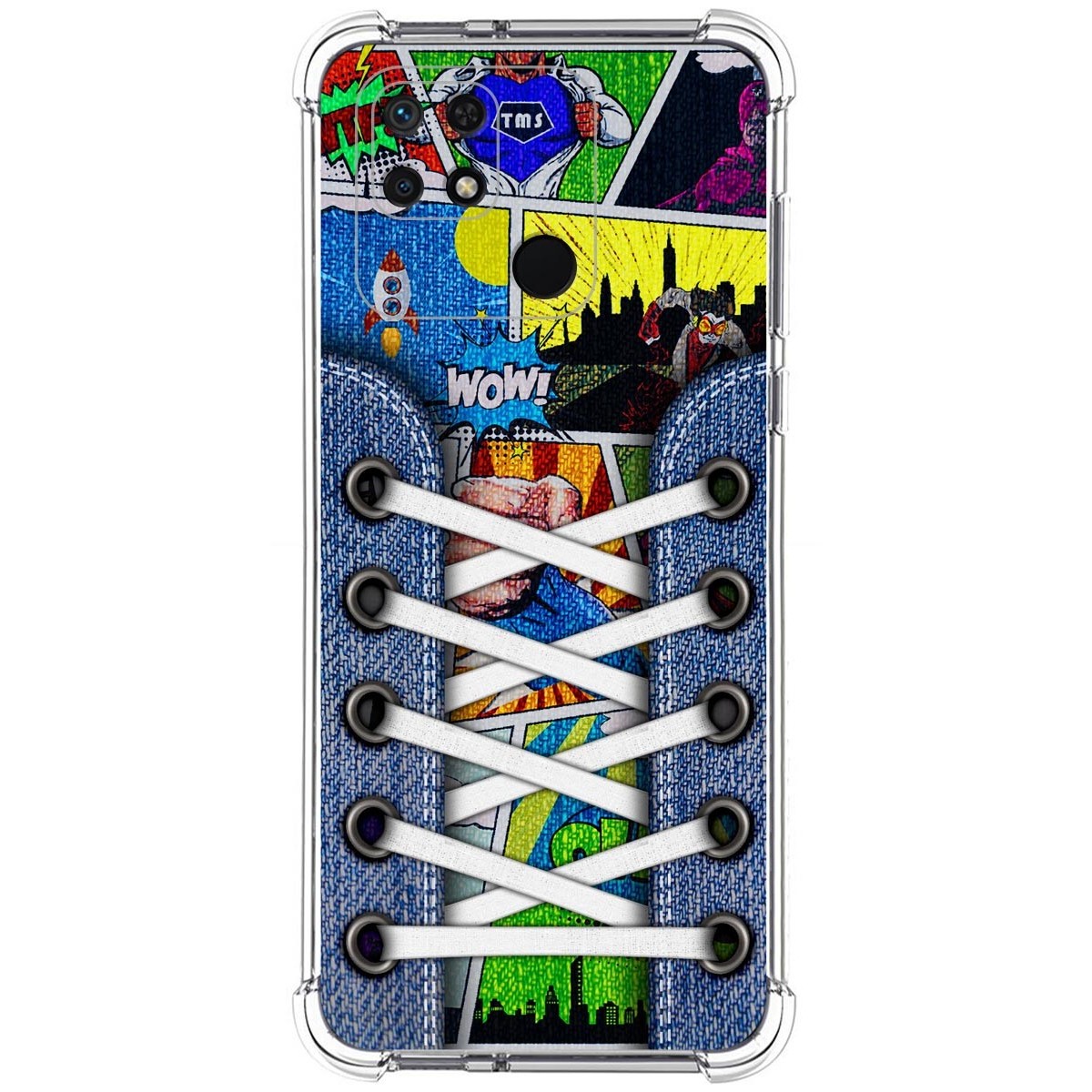 Funda Silicona Antigolpes para Xiaomi Redmi 10C diseño Zapatillas 14 Dibujos