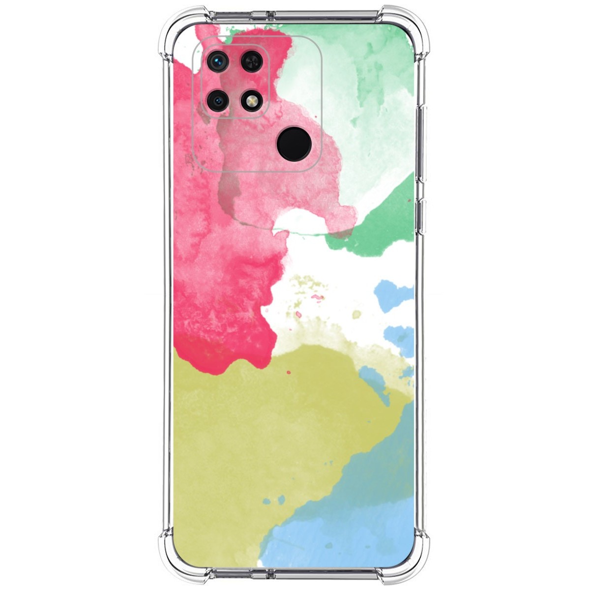 Funda Silicona Antigolpes para Xiaomi Redmi 10C diseño Acuarela 02 Dibujos