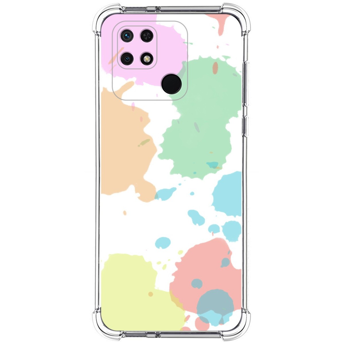Funda Silicona Antigolpes para Xiaomi Redmi 10C diseño Acuarela 05 Dibujos
