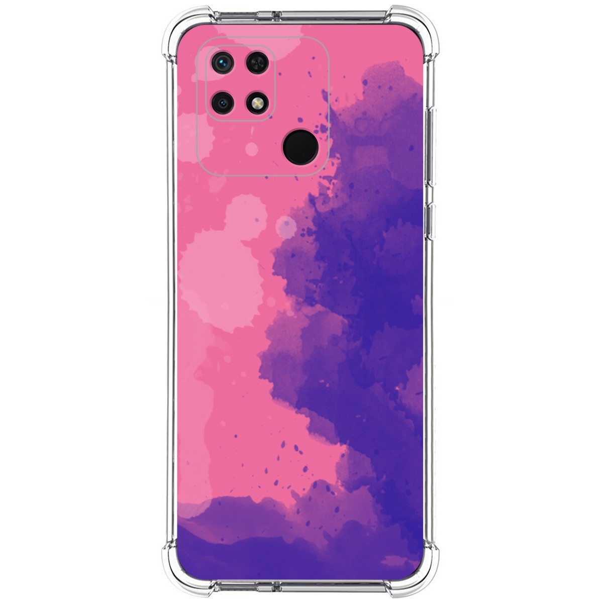 Funda Silicona Antigolpes para Xiaomi Redmi 10C diseño Acuarela 07 Dibujos