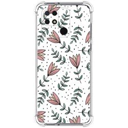 Funda Silicona Antigolpes para Xiaomi Redmi 10C diseño Flores 01 Dibujos
