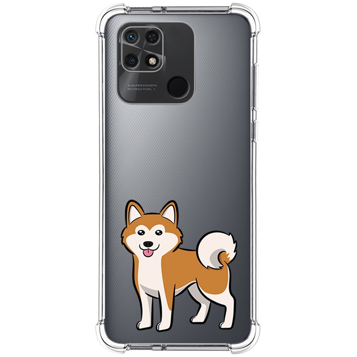 Funda Silicona Antigolpes para Xiaomi Redmi 10C diseño Perros 02 Dibujos