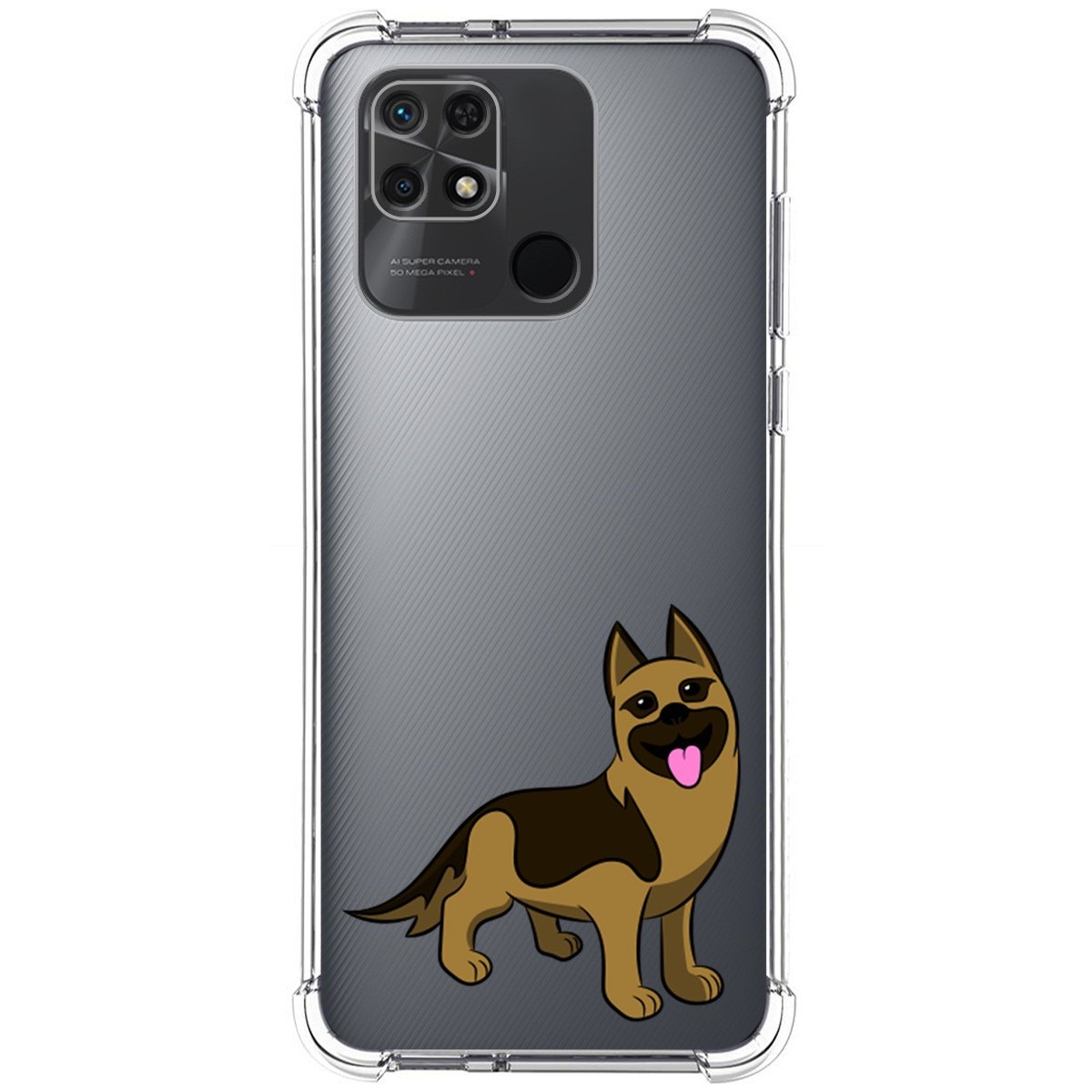 Funda Silicona Antigolpes para Xiaomi Redmi 10C diseño Perros 03 Dibujos