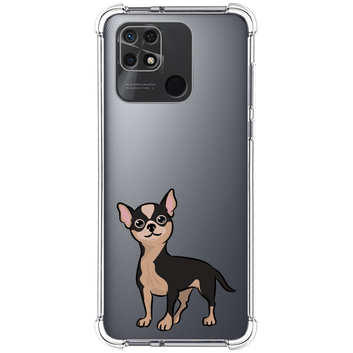 Funda Silicona Antigolpes para Xiaomi Redmi 10C diseño Perros 05 Dibujos