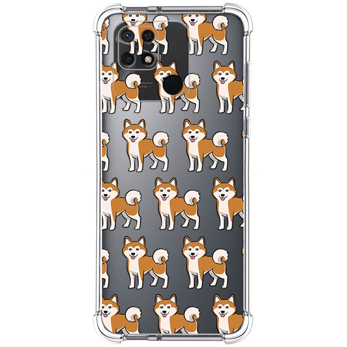 Funda Silicona Antigolpes para Xiaomi Redmi 10C diseño Perros 08 Dibujos