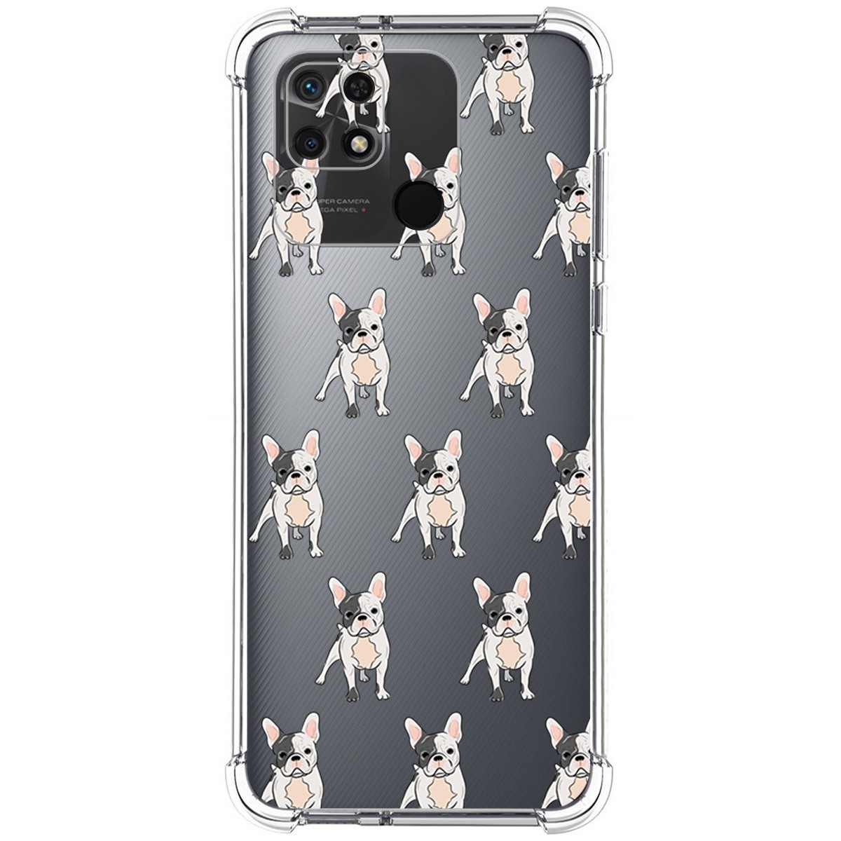 Funda Silicona Antigolpes para Xiaomi Redmi 10C diseño Perros 12 Dibujos