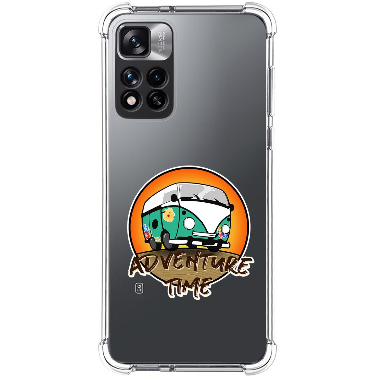 Funda Silicona Antigolpes para Xiaomi Redmi Note 11 Pro+ Plus 5G diseño Adventure Time Dibujos
