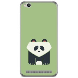 Funda Gel Tpu para Xiaomi Redmi 5A Diseño Panda Dibujos