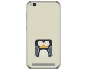 Funda Gel Tpu para Xiaomi Redmi 5A Diseño Pingüino Dibujos