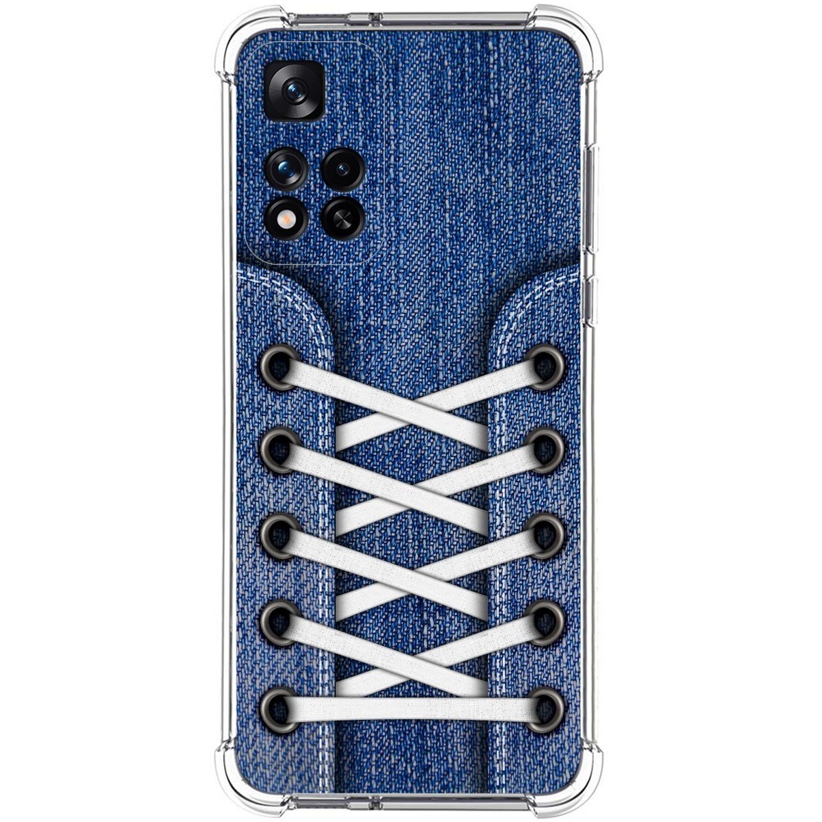 Funda Silicona Antigolpes para Xiaomi Redmi Note 11 Pro+ Plus 5G diseño Zapatillas 01 Dibujos