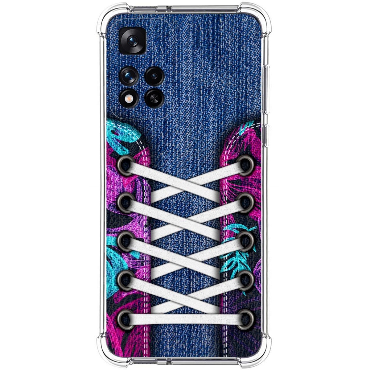 Funda Silicona Antigolpes para Xiaomi Redmi Note 11 Pro+ Plus 5G diseño Zapatillas 06 Dibujos