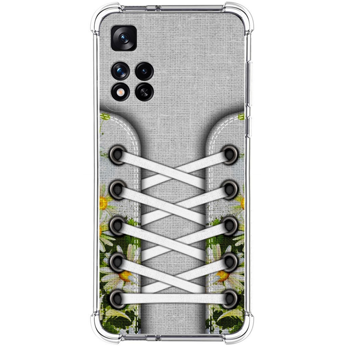 Funda Silicona Antigolpes para Xiaomi Redmi Note 11 Pro+ Plus 5G diseño Zapatillas 08 Dibujos