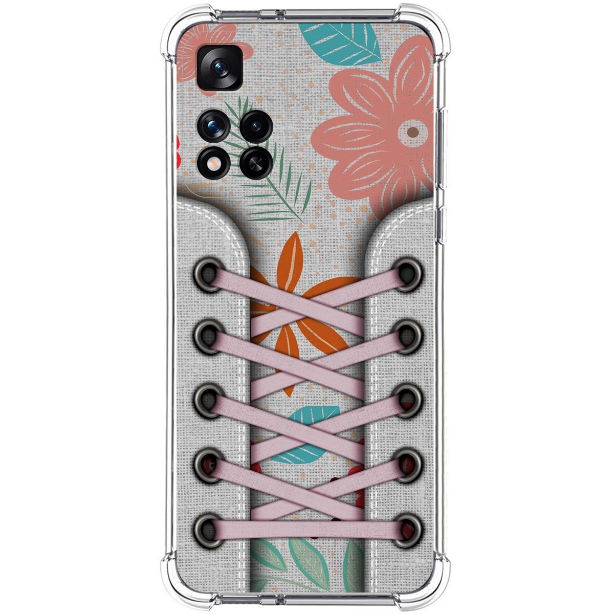 Funda Silicona Antigolpes para Xiaomi Redmi Note 11 Pro+ Plus 5G diseño Zapatillas 09 Dibujos