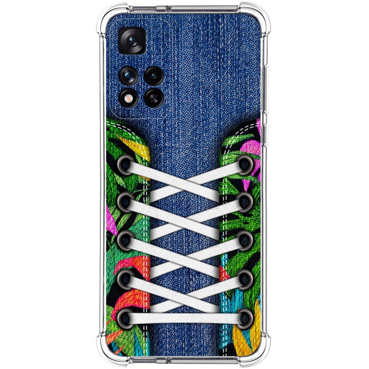 Funda Silicona Antigolpes para Xiaomi Redmi Note 11 Pro+ Plus 5G diseño Zapatillas 13 Dibujos