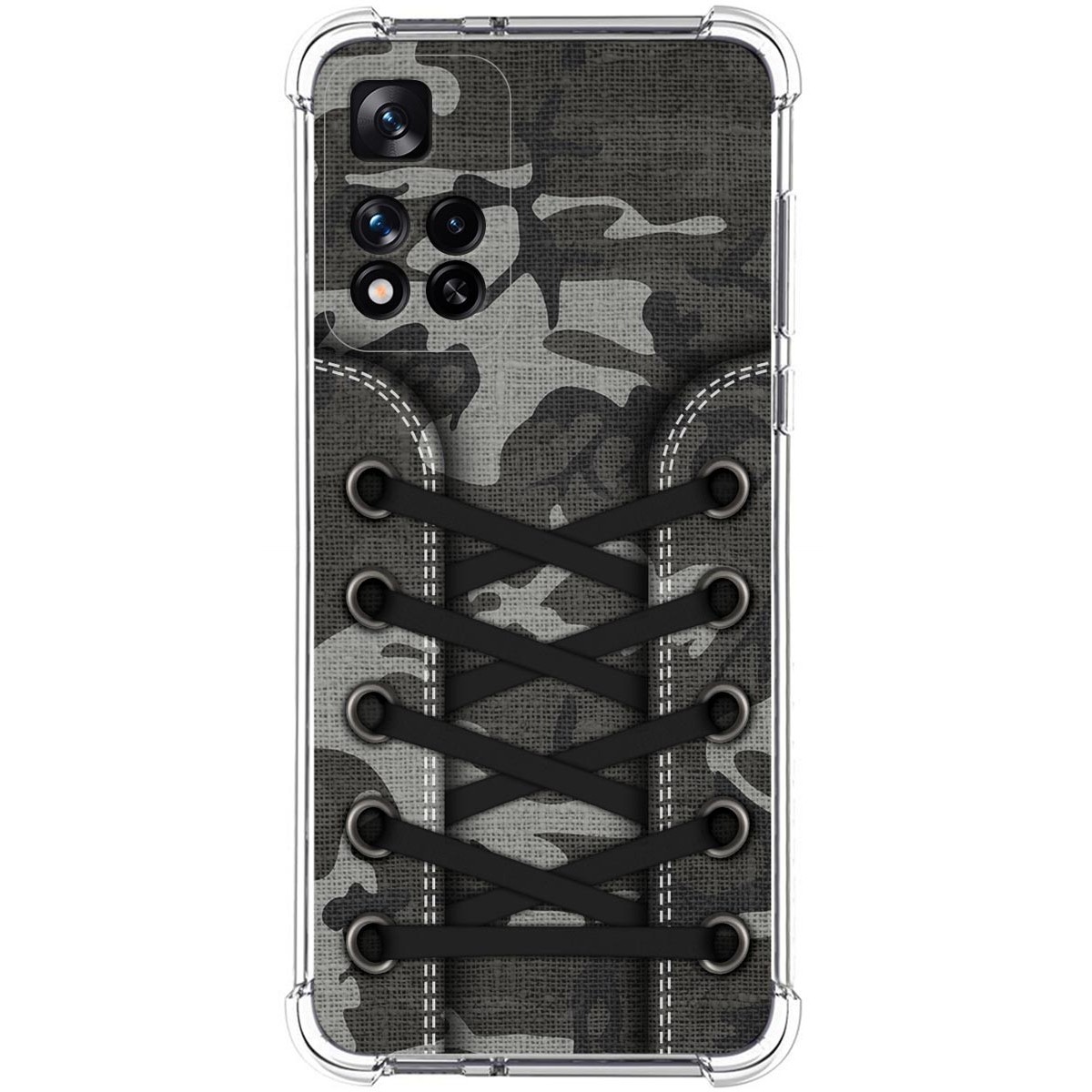 Funda Silicona Antigolpes para Xiaomi Redmi Note 11 Pro+ Plus 5G diseño Zapatillas 15 Dibujos