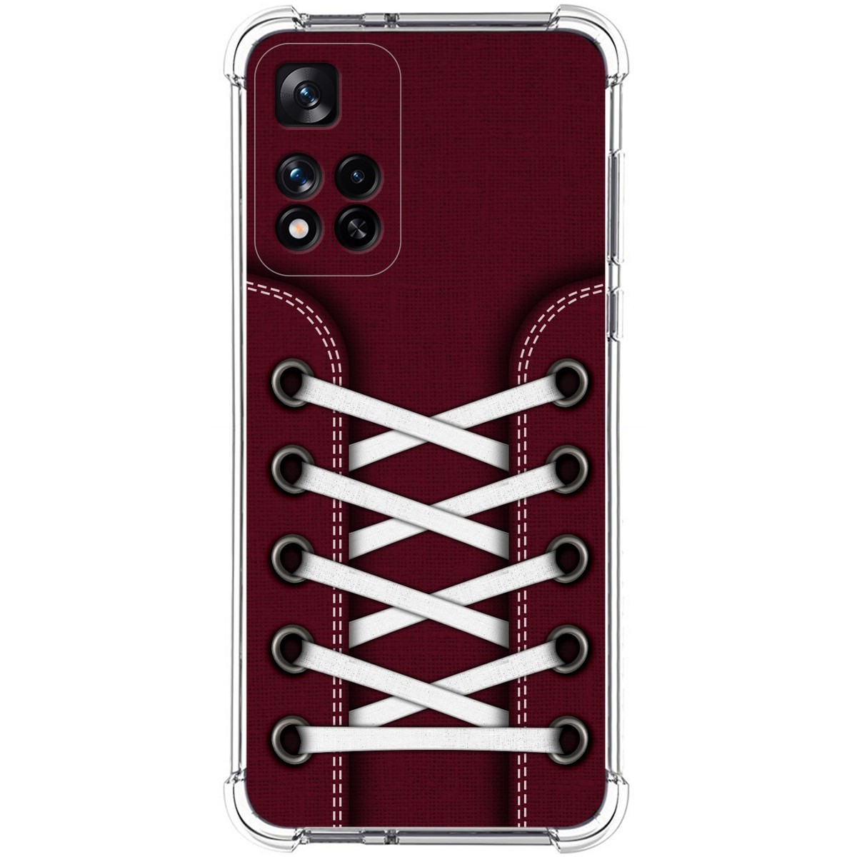 Funda Silicona Antigolpes para Xiaomi Redmi Note 11 Pro+ Plus 5G diseño Zapatillas 17 Dibujos