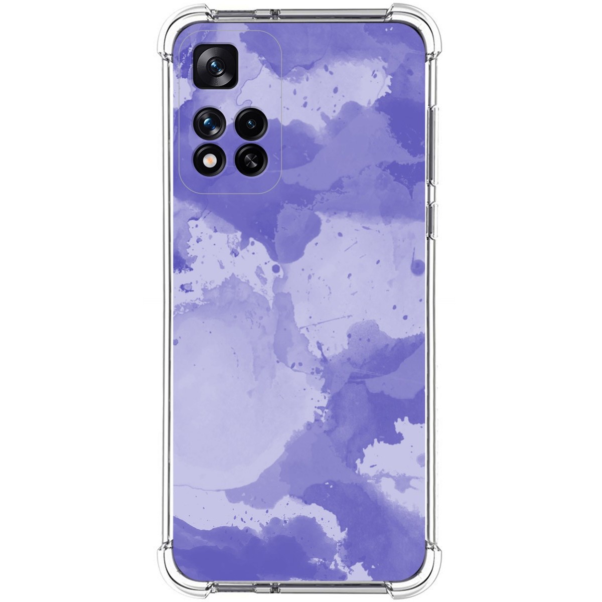 Funda Silicona Antigolpes para Xiaomi Redmi Note 11 Pro+ Plus 5G diseño Acuarela 01 Dibujos