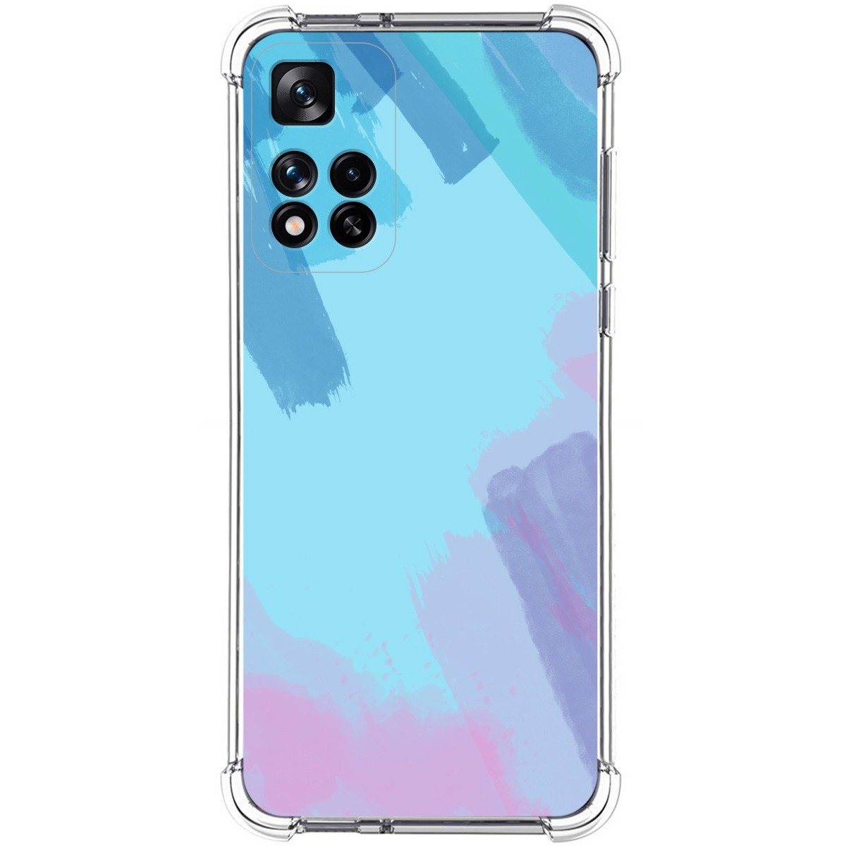 Funda Silicona Antigolpes para Xiaomi Redmi Note 11 Pro+ Plus 5G diseño Acuarela 10 Dibujos