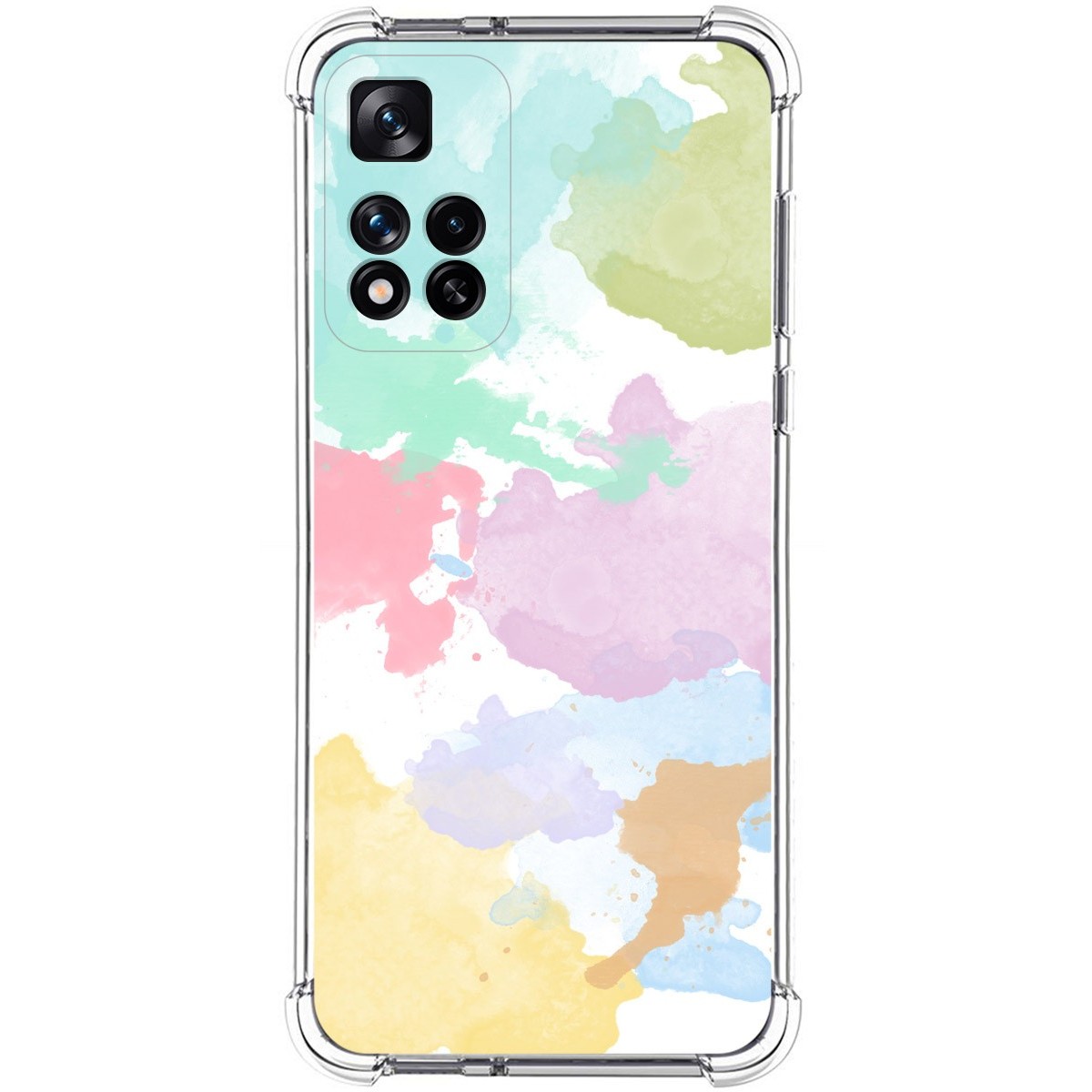 Funda Silicona Antigolpes para Xiaomi Redmi Note 11 Pro+ Plus 5G diseño Acuarela 11 Dibujos
