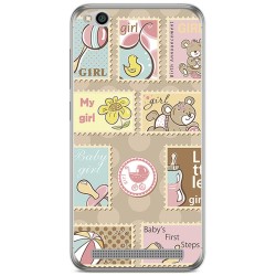 Funda Gel Tpu para Xiaomi Redmi 5A Diseño Sellos Dibujos