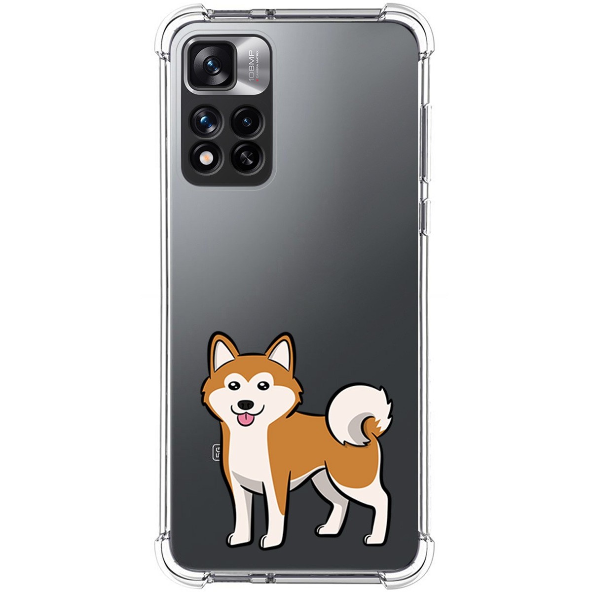 Funda Silicona Antigolpes para Xiaomi Redmi Note 11 Pro+ Plus 5G diseño Perros 02 Dibujos