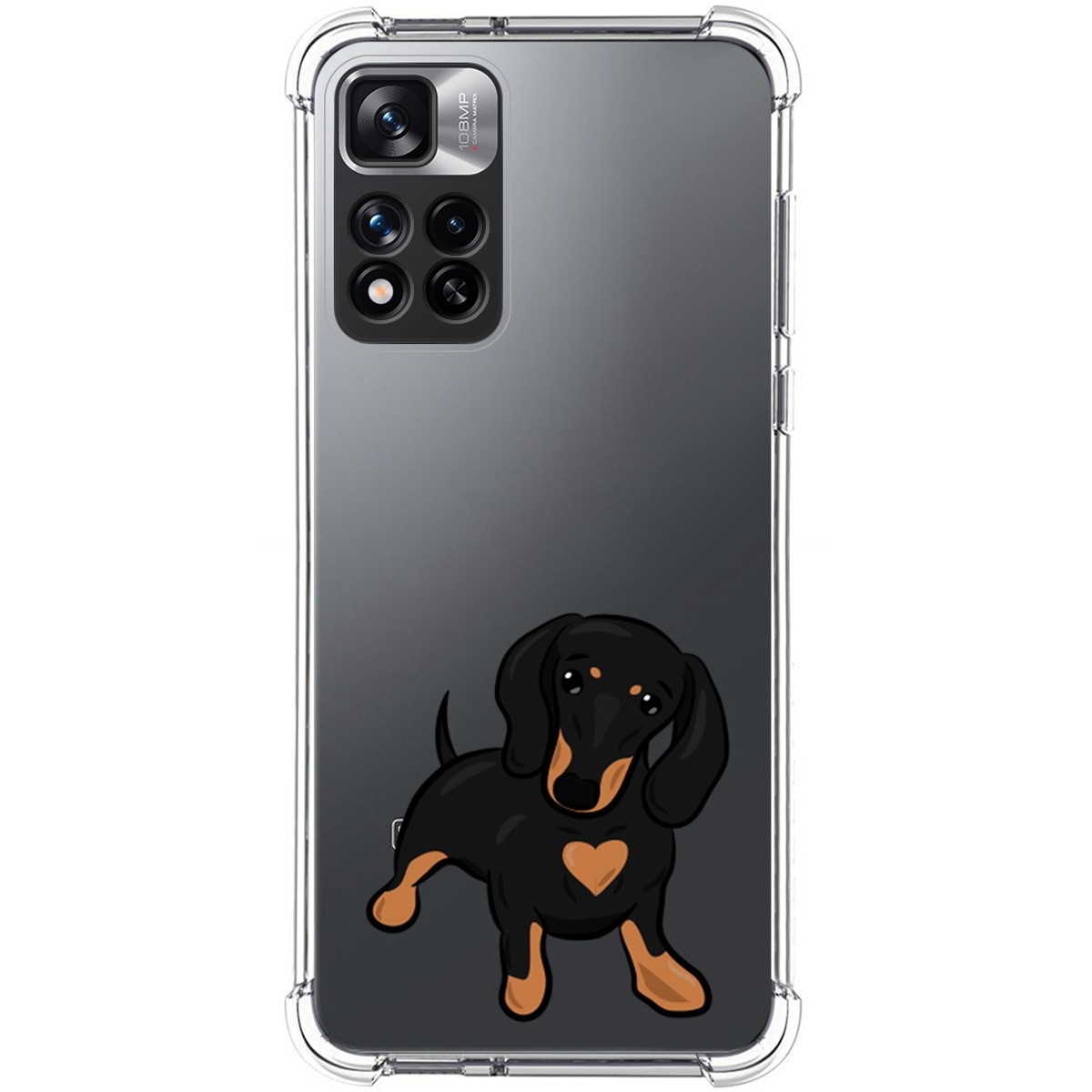 Funda Silicona Antigolpes para Xiaomi Redmi Note 11 Pro+ Plus 5G diseño Perros 04 Dibujos