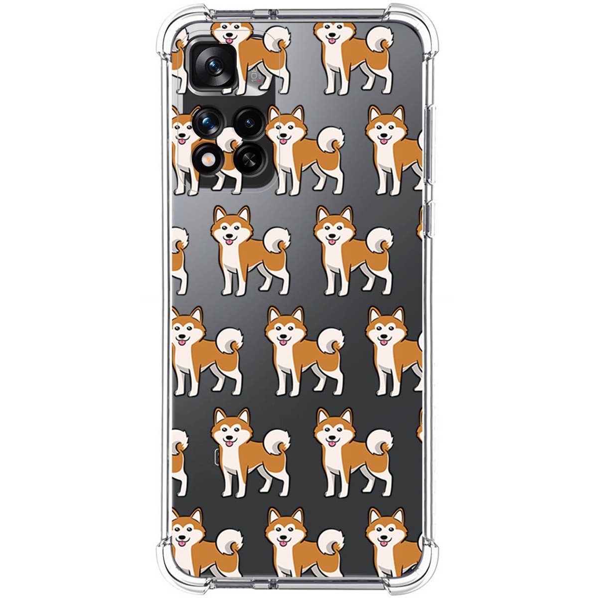 Funda Silicona Antigolpes para Xiaomi Redmi Note 11 Pro+ Plus 5G diseño Perros 08 Dibujos