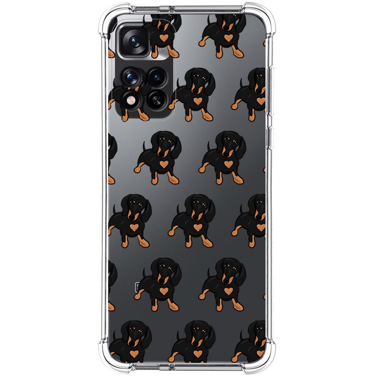 Funda Silicona Antigolpes para Xiaomi Redmi Note 11 Pro+ Plus 5G diseño Perros 10 Dibujos