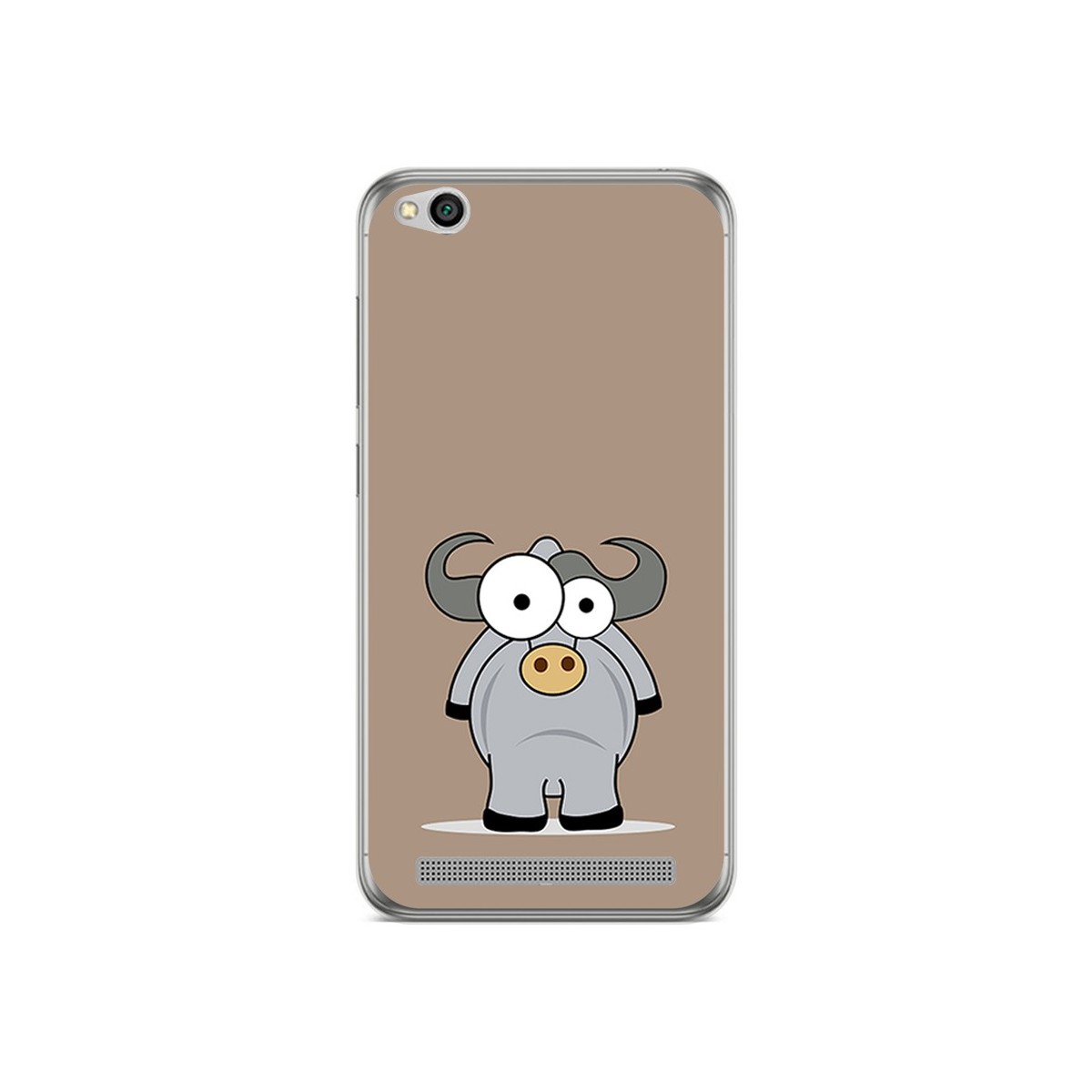 Funda Gel Tpu para Xiaomi Redmi 5A Diseño Toro Dibujos