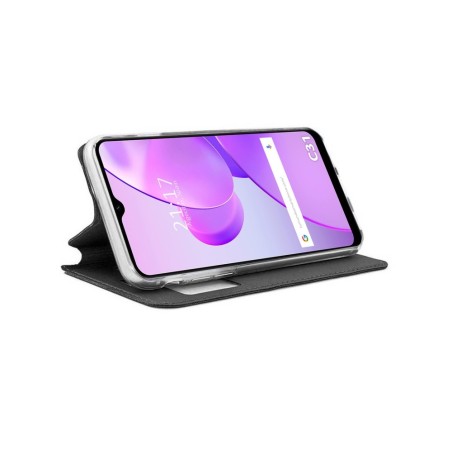 Funda Libro Soporte con Ventana para Realme C31 Color Negra