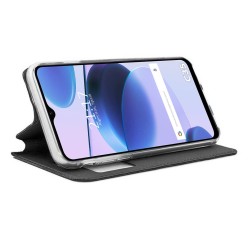 Funda Libro Soporte con Ventana para Realme C35 Color Negra 2