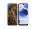Funda Silicona Transparente para Realme C35 diseño Hojas Dibujos