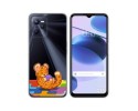 Funda Silicona Transparente para Realme C35 diseño Leopardo Dibujos