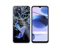 Funda Silicona Transparente para Realme C35 diseño Plumas Dibujos