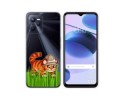 Funda Silicona Transparente para Realme C35 diseño Tigre Dibujos