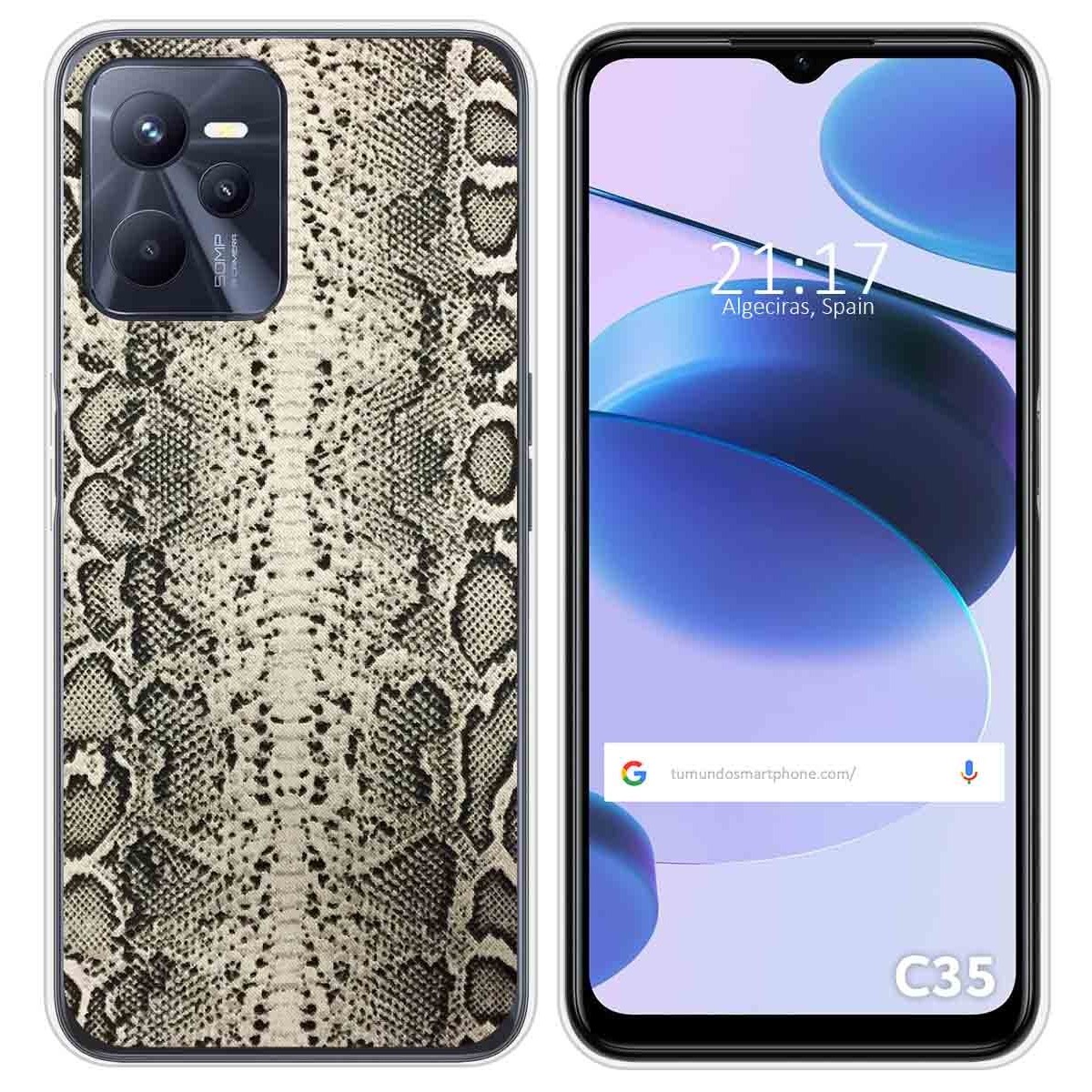 Funda Silicona para Realme C35 diseño Animal 01 Dibujos