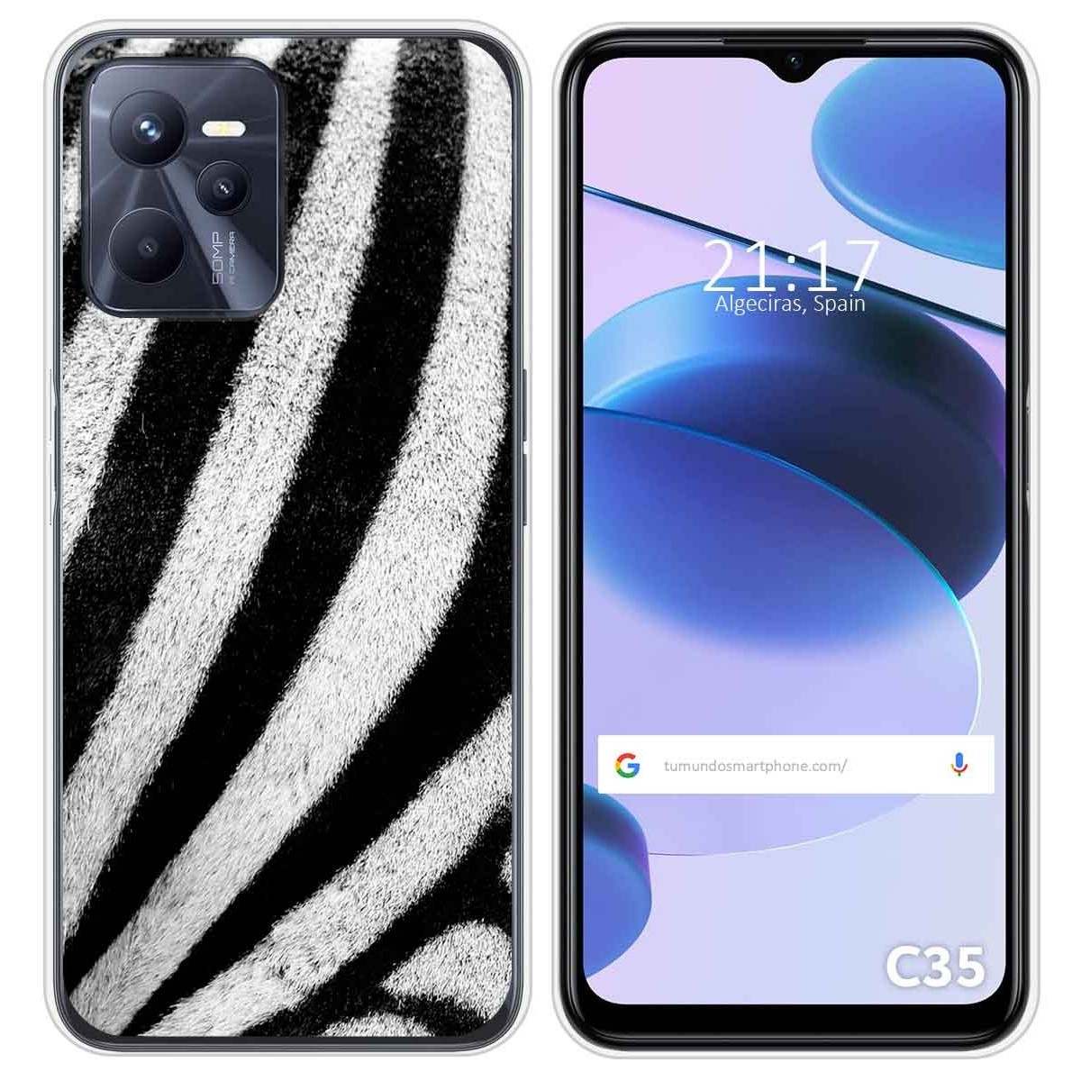 Funda Silicona para Realme C35 diseño Animal 02 Dibujos