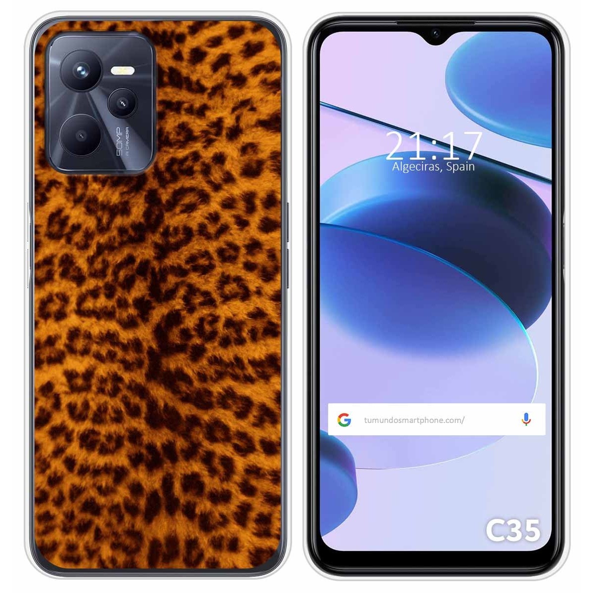 Funda Silicona para Realme C35 diseño Animal 03 Dibujos
