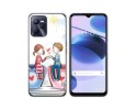 Funda Silicona para Realme C35 diseño Café Dibujos