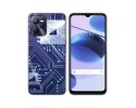 Funda Silicona para Realme C35 diseño Circuito Dibujos