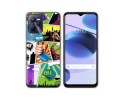 Funda Silicona para Realme C35 diseño Comic Dibujos