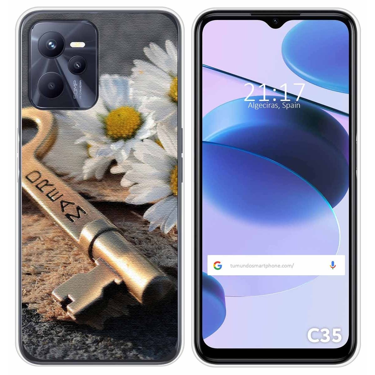 Funda Silicona para Realme C35 diseño Dream Dibujos