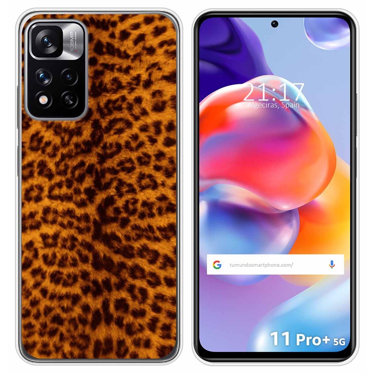 Funda Silicona para Xiaomi Redmi Note 11 Pro+ Plus 5G diseño Animal 03 Dibujos