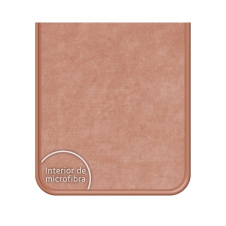 Funda Silicona Líquida Ultra Suave para Realme C35 color Rosa