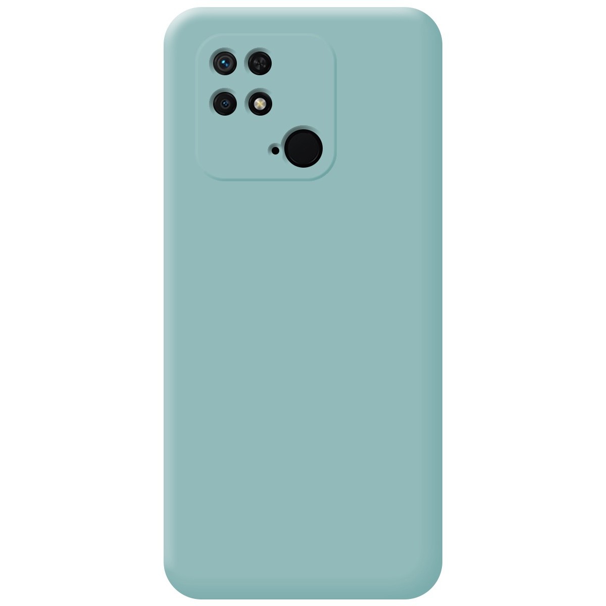 Funda Silicona Líquida Ultra Suave para Xiaomi Redmi 10C color Azul