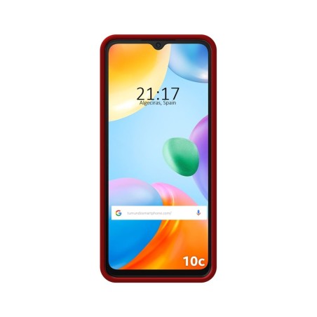 Funda Silicona Líquida Ultra Suave para Xiaomi Redmi 10C color Roja