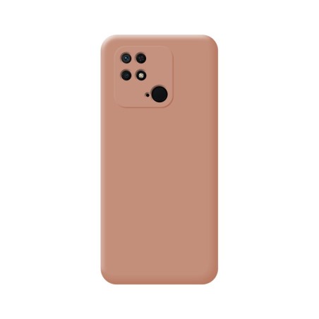 Funda Silicona Líquida Ultra Suave para Xiaomi Redmi 10C color Rosa