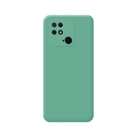 Funda Silicona Líquida Ultra Suave para Xiaomi Redmi 10C color Verde