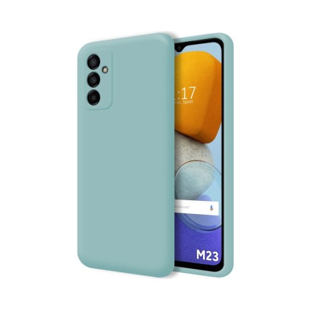 Funda Silicona Líquida Ultra Suave para Samsung Galaxy M23 5G color Azul