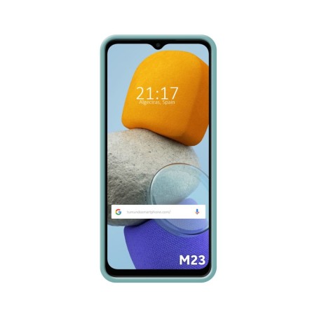 Funda Silicona Líquida Ultra Suave para Samsung Galaxy M23 5G color Azul